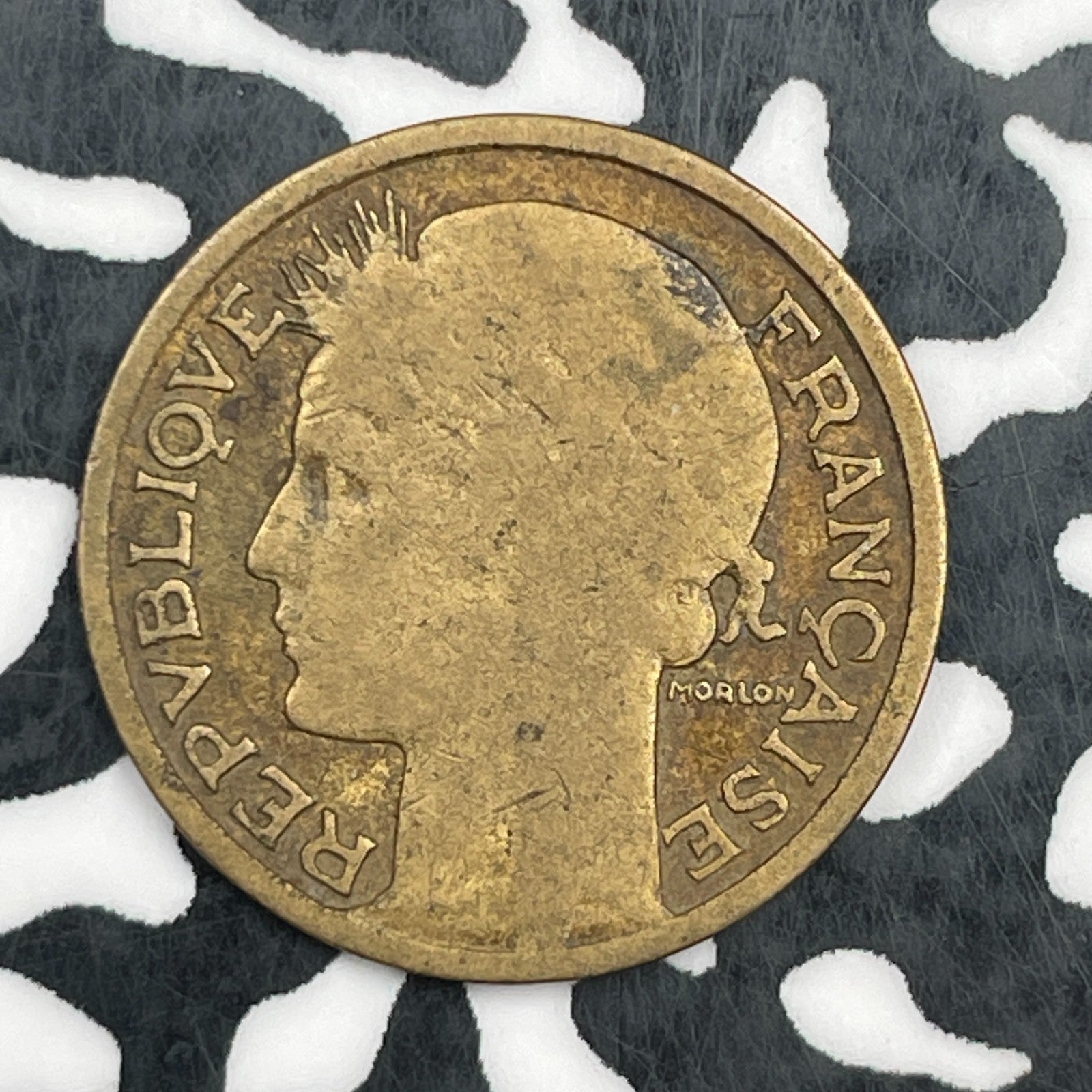 1947 France 50 Centimes Lot#JM1707 Very Scarce! KM#894.1 Struck For Africa