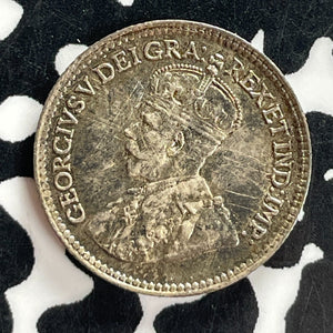 1918 Canada 5 Cents Lot#T7331 Silver! Nice!