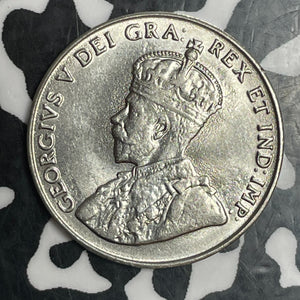 1922 Canada 5 Cents Lot#T3227 High Grade! Beautiful!