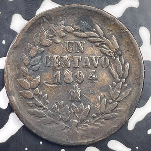 1894-Mo Mexico 1 Centavo Lot#C1488