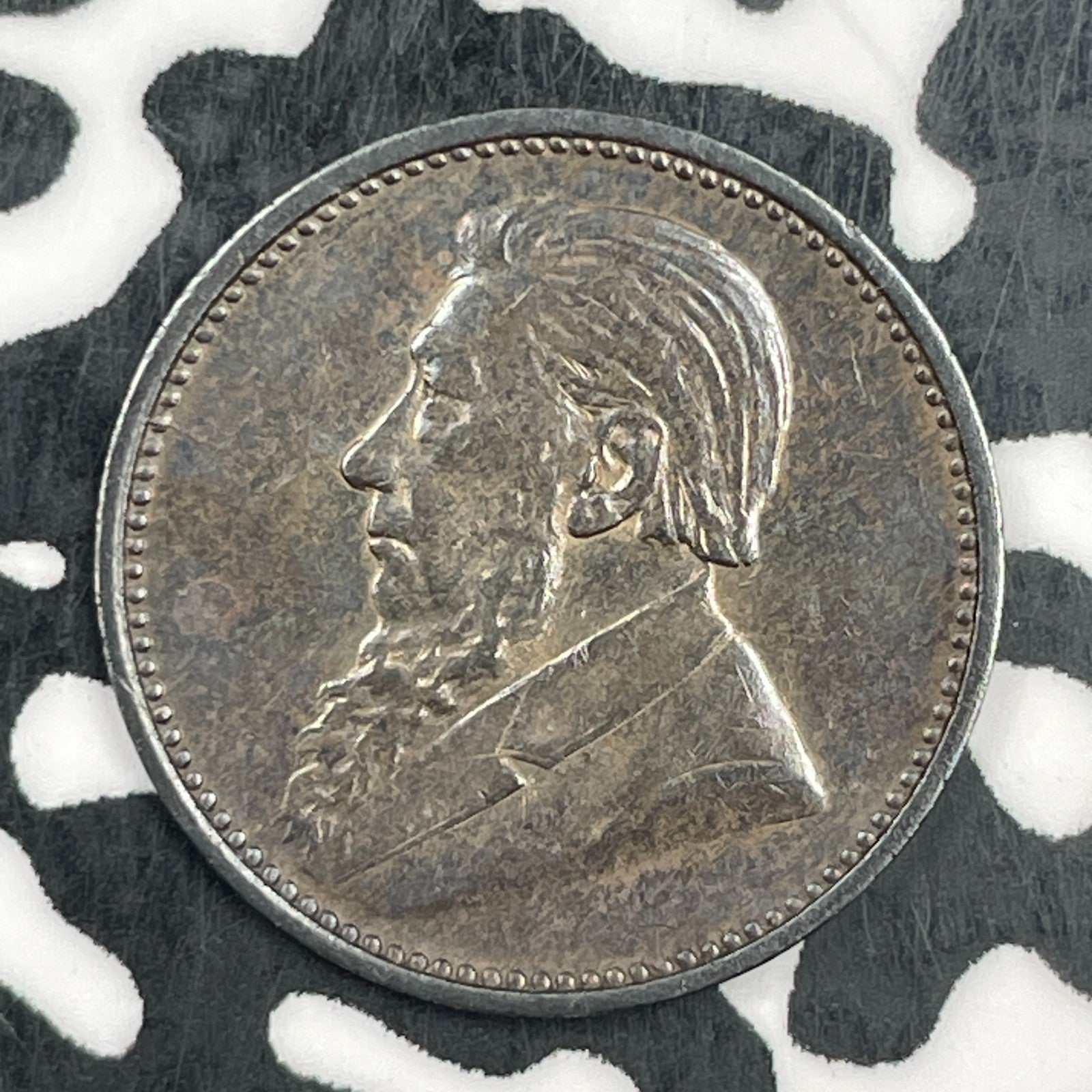 1895 South Africa 3 Pence Lot#JM1534 Silver! Nice! Better Date