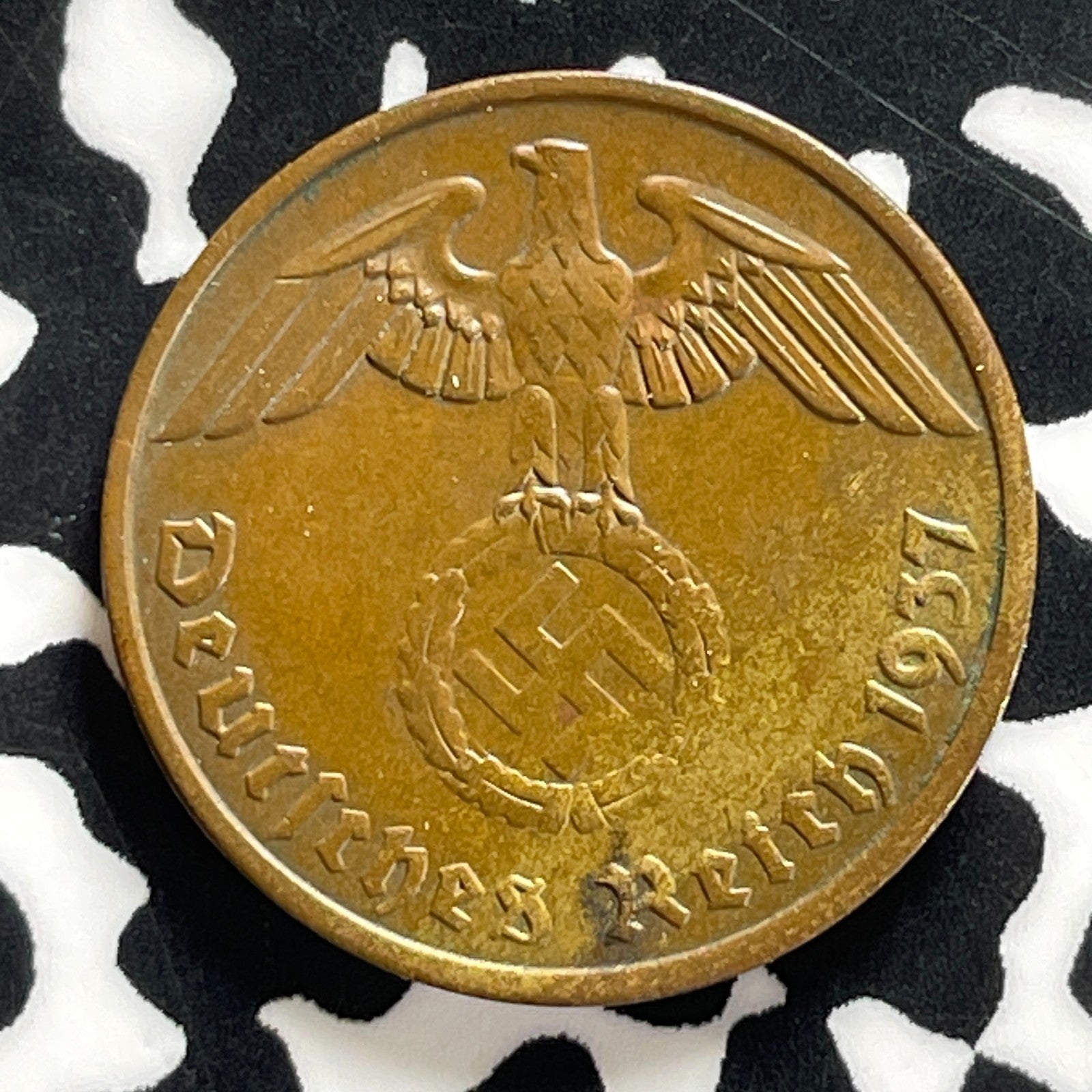 1937-A Germany 2 Pfennig Lot#C3291