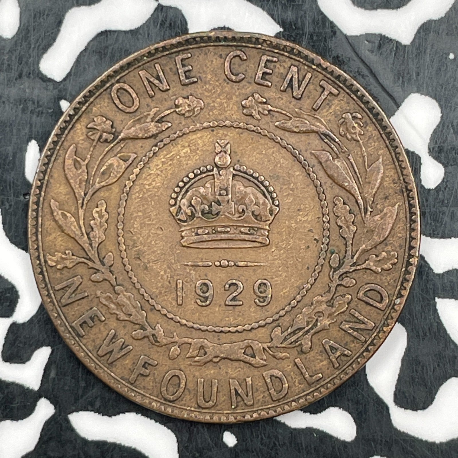 1929 Newfoundland Large Cent Lot#F9662