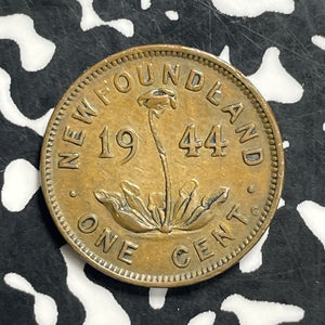 1944-C Newfoundland Small Cent Lot#C0534 Better Date