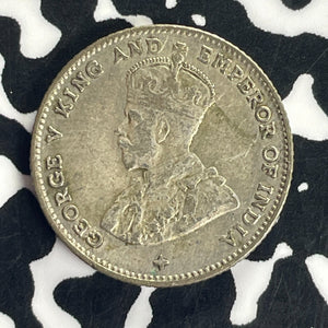 1918 Straits Settlements 10 Cents Lot#T8703 Silver!