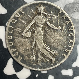 1899 France 50 Centimes Lot#T3275 Silver!