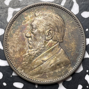 1897 South Africa 2 Shillings Lot#JM8953 Silver! Nice!