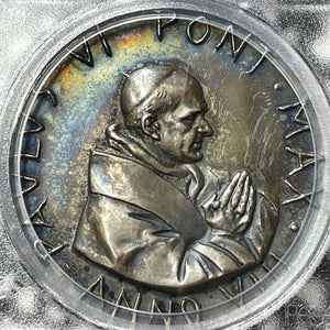 (1970) Vatican City Last Supper Medal PCGS SP66 Lot#GV7912 Silver! Gem BU!