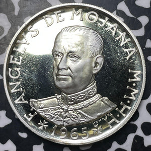 1965 Malta 2 Scudi Lot#JM8316 Large Silver! Proof!