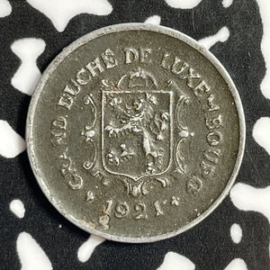 1921 Luxembourg 5 Centimes Lot#E1070 Scarce!