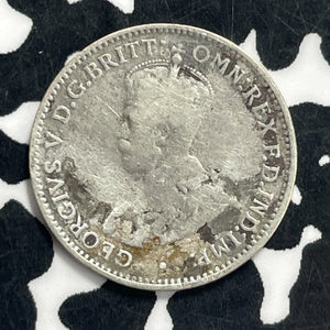 1912 Australia 3 Pence Threepence Lot#C0738 Silver!