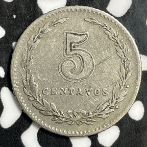 1922 Argentina 5 Centavos Lot#E5729