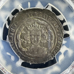 (1351-52) G.B. Edward III 4 Pence Groat PCGS AU50 Lot#G945 Silver! S-1565 London