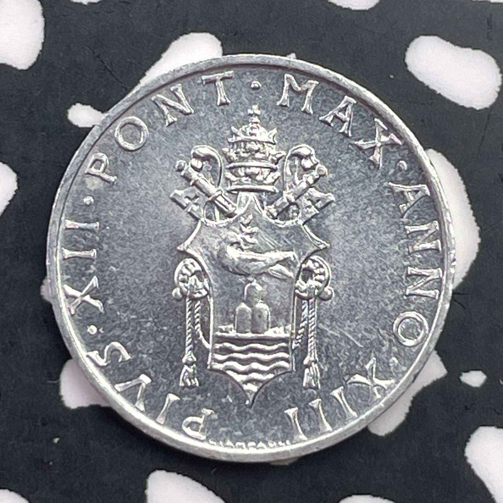 1951 Vatican City 1 Lira Lot#C4366 High Grade! Beautiful!