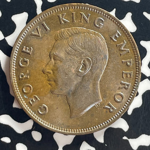 1942 New Zealand 1 Penny Lot#T7996 Key Date!