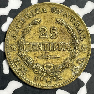 1946 Costa Rica 25 Centimos Lot#E7386