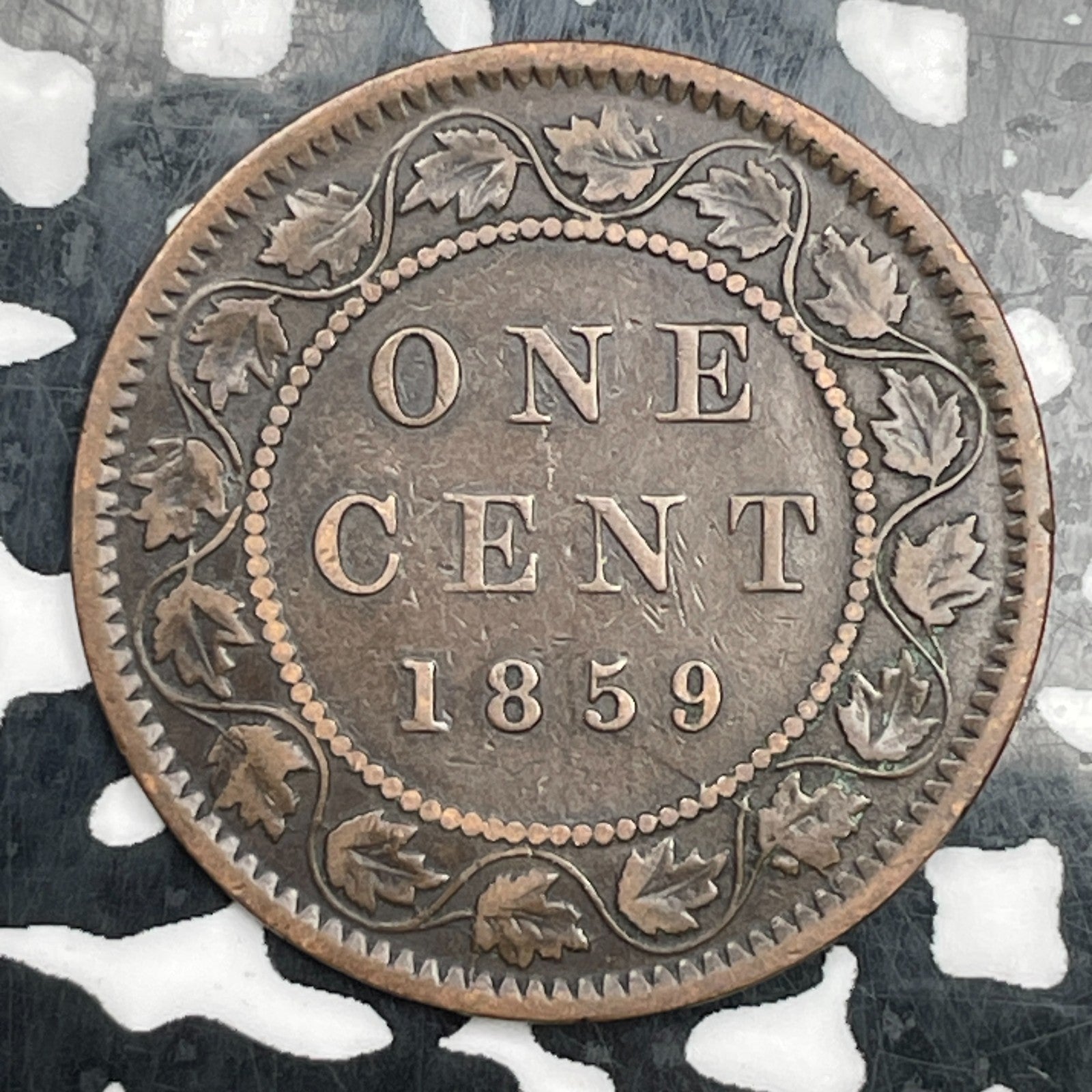1859 Canada Large Cent Lot#N2631