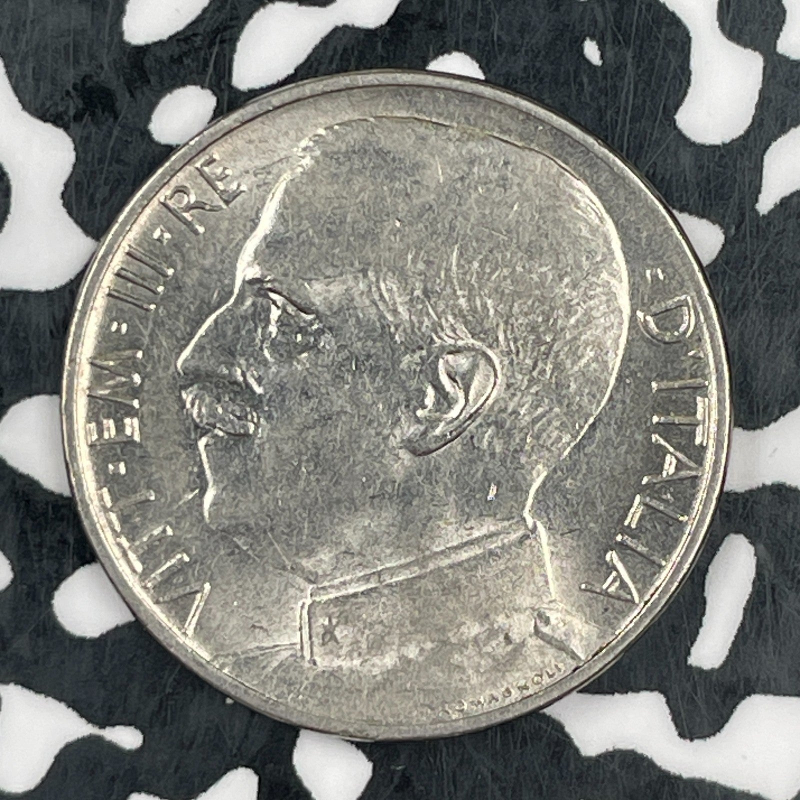 1920 Italy 50 Centesimi Lot#F7489 High Grade! Beautiful! KM#61.1, Plain Edge
