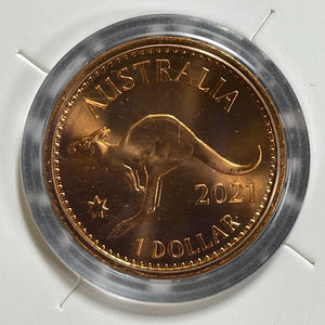 2021 Australia Penny Commemorative $1 Dollar Mint Set Lot#B2637 With Case