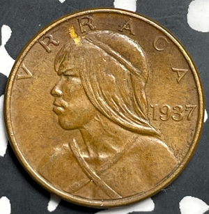 1937 Panama 1 Centesimo Lot#T9376 Nice!