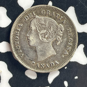 1897 Canada 5 Cents Lot#T7907 Silver! Nice!