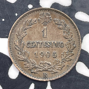1905-R Italy 1 Centesimi Lot#C1447
