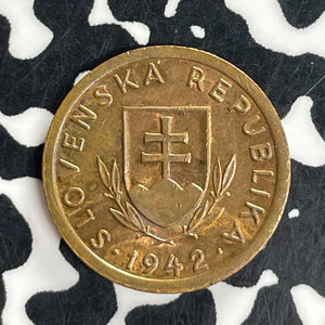 1942 Slovakia 10 Halierov Lot#T8080 High Grade! Beautiful!
