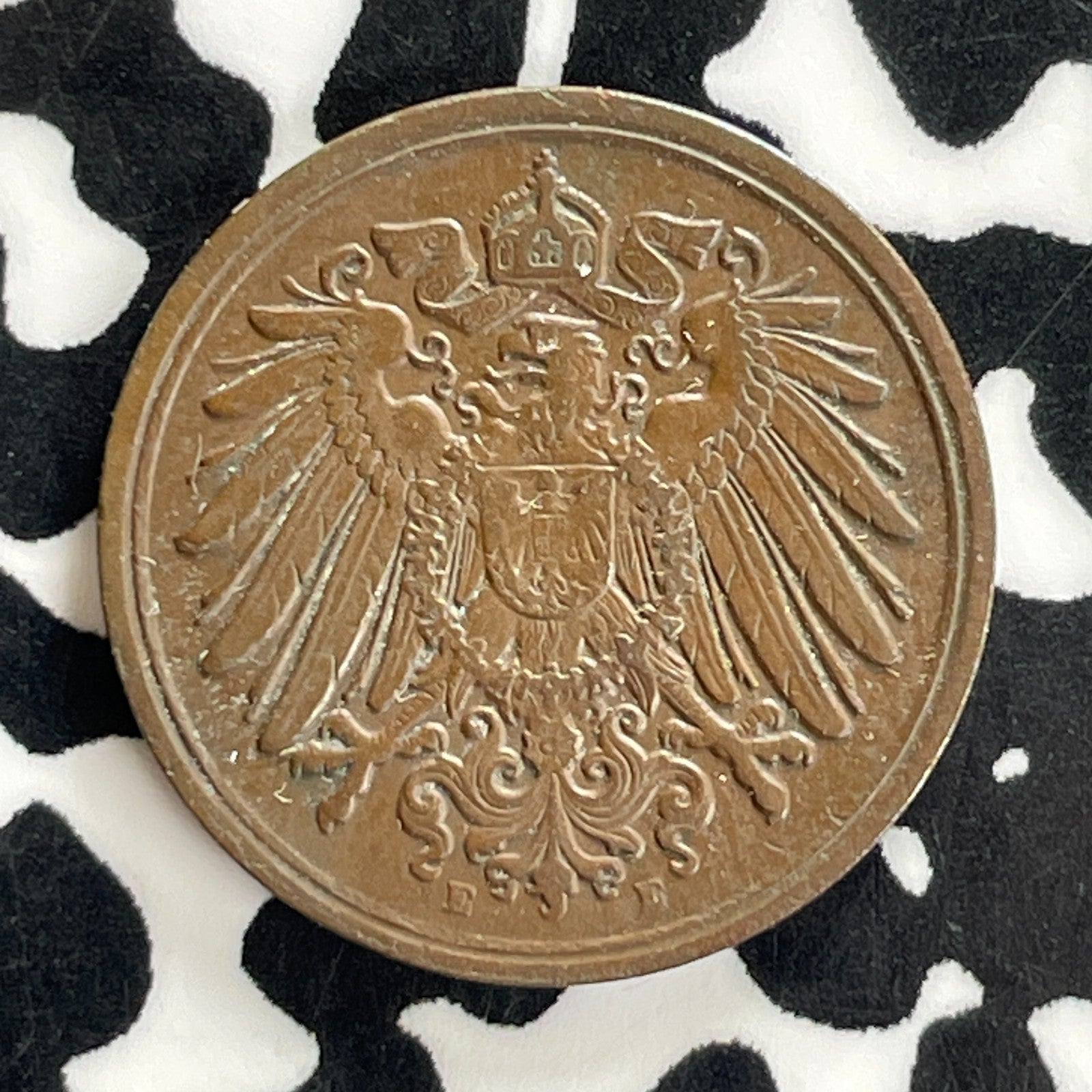 1890-E Germany 1 Pfennig Lot#C2923 Nice!