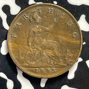 1885 Great Britain Farthing Lot#T9568