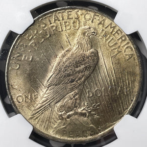 1922 U.S. Peace Dollar NGC MS64 Lot#G8619 Silver! Choice UNC!