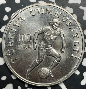 1982 Turkey 100 Lira Lot#T9042 High Grade! Beautiful!