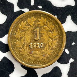 1920 Honduras 1 Centavo Lot#JM0181 Very Scarce! 30,000 Minted
