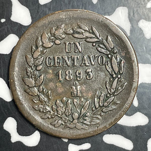 1893-Mo Mexico 1 Centavo Lot#T2693