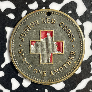 Undated Great Britain Junior Red Cross Medal Lot#E1363 27MM