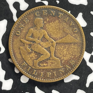 1913-S U.S. Philippines 1 Centavo Lot#C0093