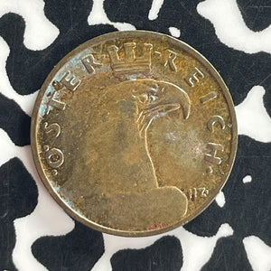 1925 Austria 1 Groschen Lot#T7554