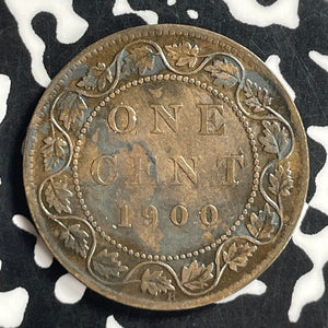 1900-H Canada Large Cent Lot#T6942 Nice!