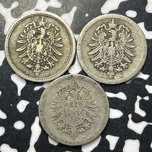 1876-D Germany 5 Pfennig (3 Available) (1 Coin Only)