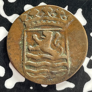 1790 Netherlands East Indies Zeeland 1 Duit Lot#T7433