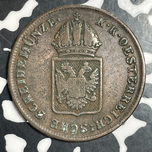 1816-A Austria 1 Kreuzer Lot#T2787