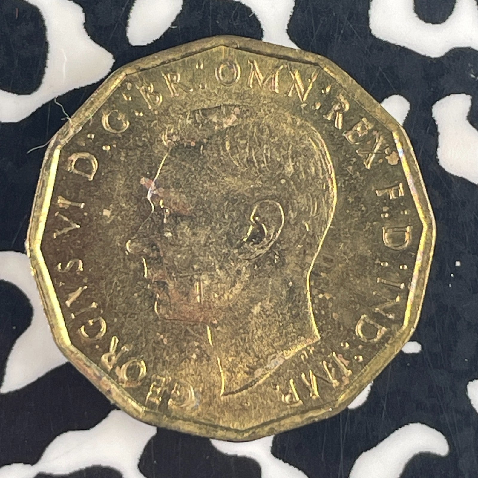 1943 Great Britain 3 Pence Threepence Lot#F4900 High Grade! Beautiful!