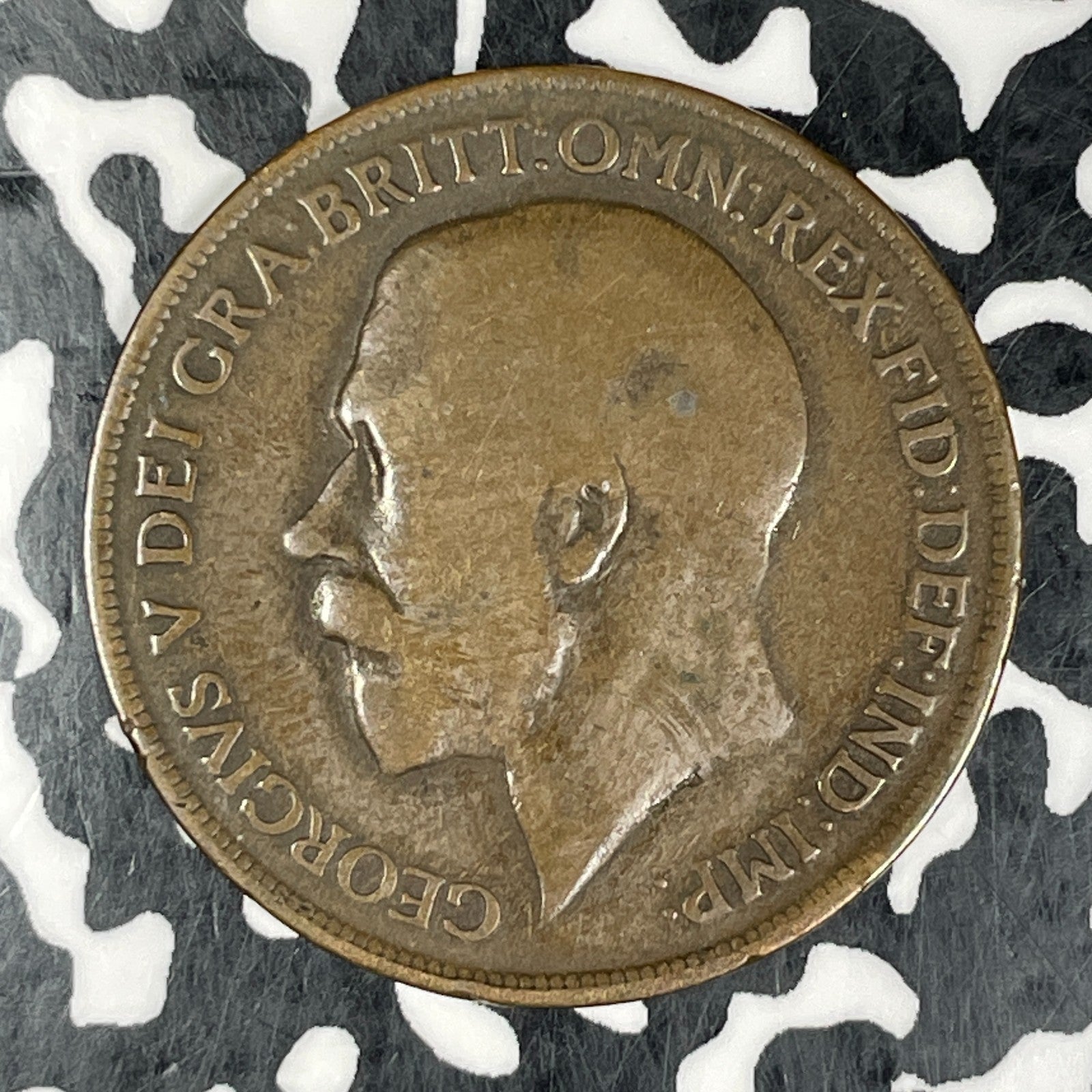 1919-H Great Britain 1 Penny Lot#C6508