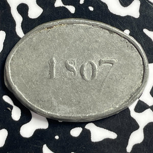1807 Scotland Dingwall Communion Token Lot#T7116
