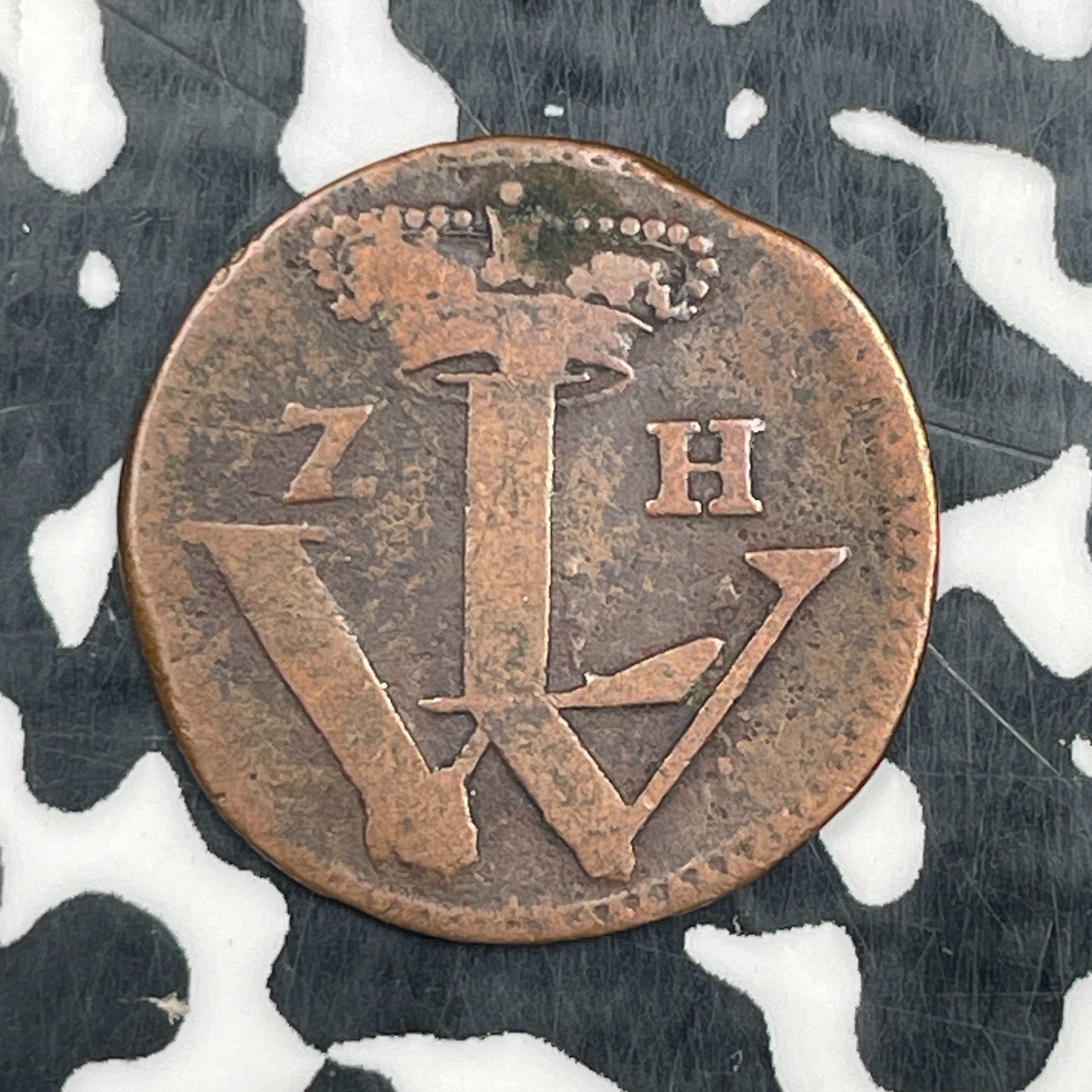 1757 Germany Hesse-Cassel 1 Heller Lot#N3626