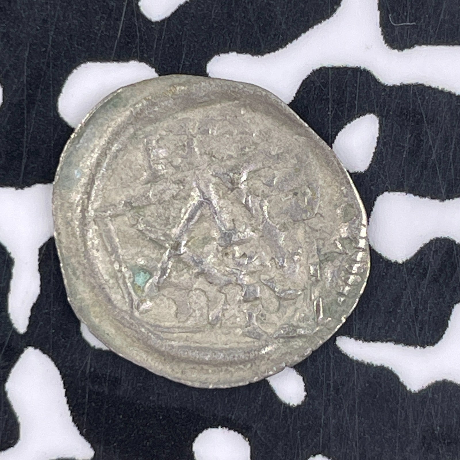 (1507-1525) Germany Saxony Friedrich III AR Pfennig Lot#F2580 Silver!