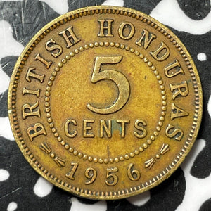 1956 British Honduras 5 Cents Lot#D7801