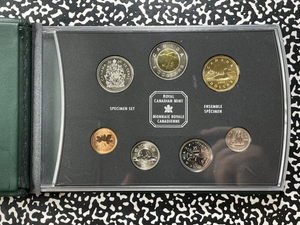 2000 Canada  7x Coin Specimen Set Lot#B2221 With Case