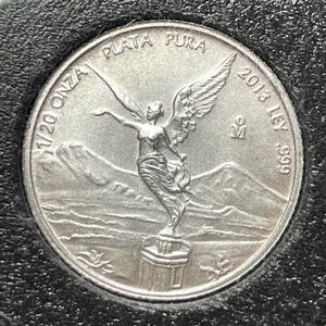 2013 Mexico 1/20 Oz. Libertad (5 Available) (1 Coin Only) Silver! High Grade!