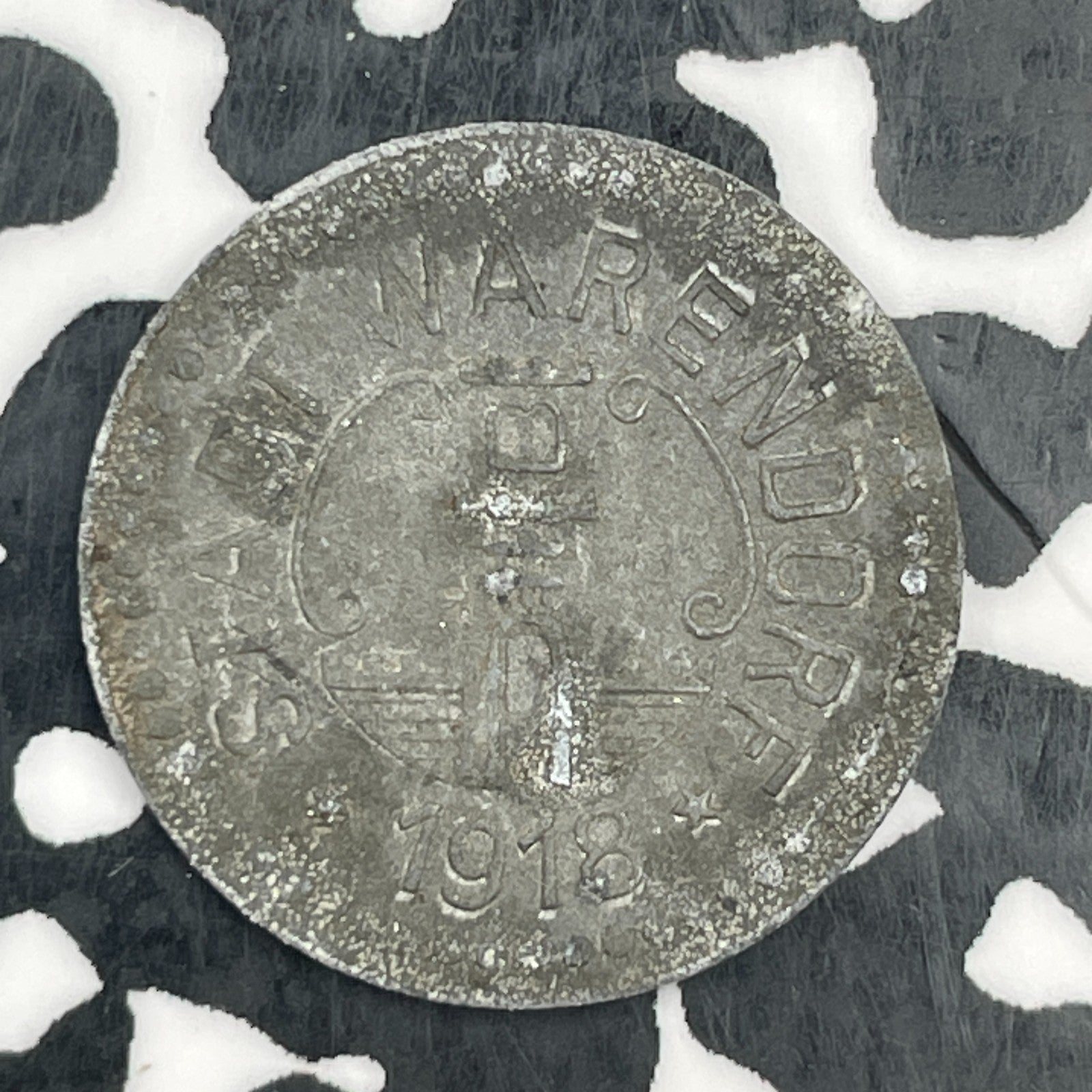 1918 Germany Warendorf 5 Pfennig Notgeld Lot#F8748