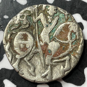 (750-900 AD) India Kabul Jital Lot#D7592 Silver!